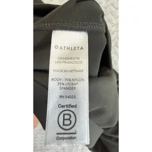 Athleta Cruise Jogger in Powervita Dark Olive Green High Rise Pants Small thumbnail 6