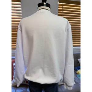 Fall Embroidered Floral Sweatshirt Studded M Cottagecore thumbnail 3