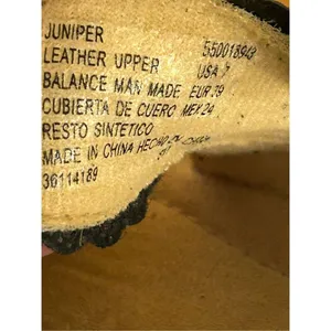 Earth Spirit Sz 7 Woman’s Leather Sandals Gelron 2000 Slingback Beaded Willow thumbnail 7