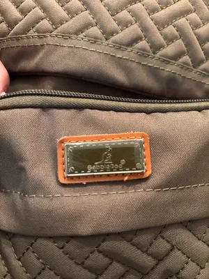 BabbleRoo Olive Green Quilted Baby Backpack Bag with Detachable Pouch thumbnail 8