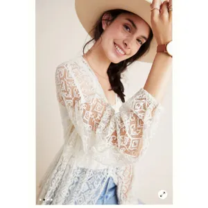 Anthropologie Maeve San-Michel Lace Duster thumbnail 3