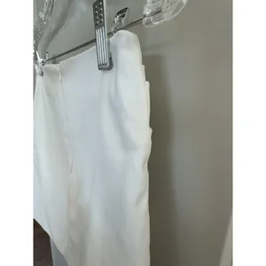 Kenzie + Francesca's White Faux Leather Mini Skirt Women's Sz S thumbnail 5