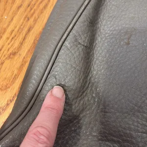 Banana Republic Peddled‎ Leather Shoulder Bag Taupe thumbnail 12