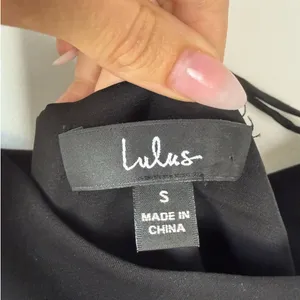 Lulus Stylin' Babe Black One-shoulder Cowl Back Bodysuit Women's Size S thumbnail 5