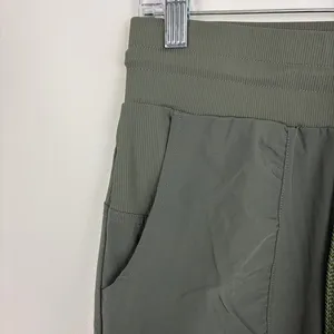 Kyodan Green Joggers Athletic Pants Drawstring Pockets Athleisure Small Petite thumbnail 5