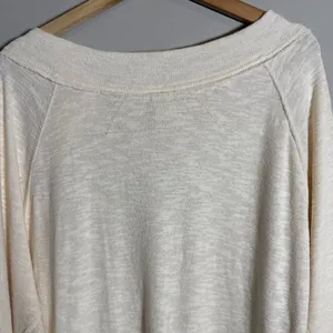 Free People We the Free Don't Forget Me Top Womens Medium Ivory Long Sleeve Boho thumbnail 13