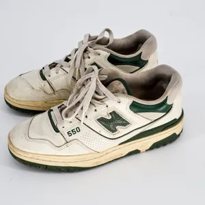 New Balance 550 Aimé Leon Dore Sneaker Shoes White Green BB550ALD Womens 8 thumbnail 6