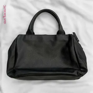 Tahari Satchel Handbag Black thumbnail 2