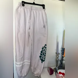 NWT FP Movement Women's All Star Logo Pants In Rose Quartz Combo $98 Retail thumbnail 6