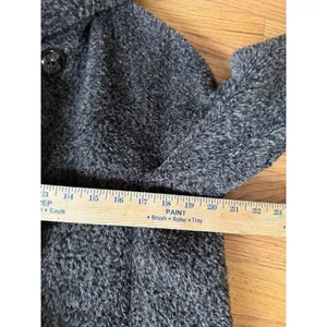 Cinzia Rocca Coat Women 8 Brown Wool Alpaca Blend Oversized Cape Academia‎ thumbnail 5