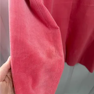 J. Crew Pink Corduroy Blazer with Yellow Collar Accent thumbnail 9