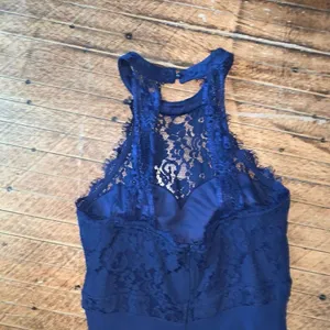 Lulu’s Dance All Evening navy lace M elegant semi formal maxi dress thumbnail 6