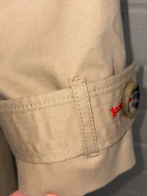 Boden Khaki Trench Coat 10P Tan Size 10 thumbnail 4