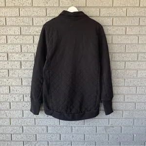 Lululemon Forever Warm Pullover Quilted Black Size 10 thumbnail 7