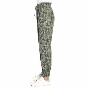 ORVIS Jogger Pants Women XL Green Digital Camo Tencel Lyocell Relaxed Travel NWT thumbnail 3