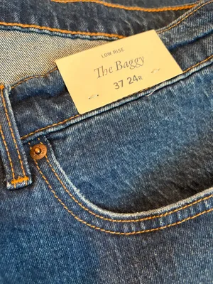 Abercrombie the baggy low rise jean nwt thumbnail 4