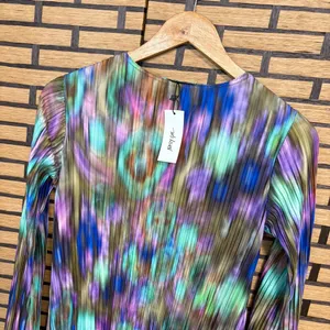 Nasty Gal Printed Plisse Mini‎ Dress Size 6 thumbnail 4