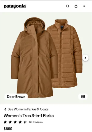 Patagonia Tres 3-in-1 Parka thumbnail 4