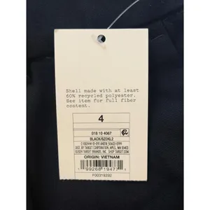 A New Day Womens High Rise Ankle Pants Black Size 4R Slightly Fitted Stretch thumbnail 11