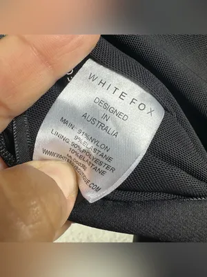 White Fox Boutique Diamond dust mini dress SZ:S thumbnail 7