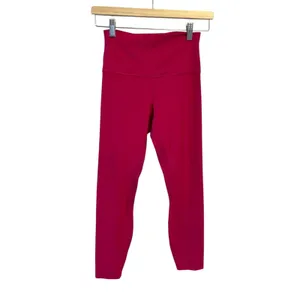 NWT Lululemon Size 6 Align HR Pant 28” PSNT Passionate Pink Authentic thumbnail 3