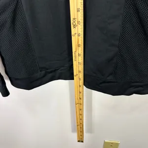 Fabletics Gigi Pullover Black Half‎ Zip Sweatshirt Mesh Pockets Athleisure XS thumbnail 5