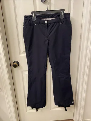 Descente Women's Black Straight Leg Ski Pants thumbnail 2