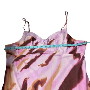 BP Lace Cami Mesh Minidress -‎ Pink/Multi - Size 1X thumbnail 4