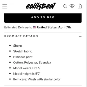 Edikted Honolulu Shorts thumbnail 5