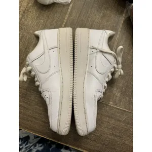 Nike‎ air force ones used Size 6.5 white 315122-111 Leather thumbnail 2