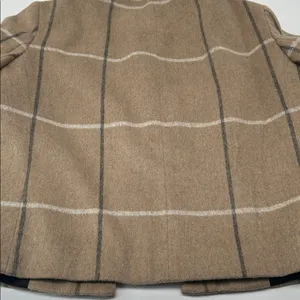 Zara Beige Wool  Jacket with Silver Hardware bust 34 length 20 thumbnail 14