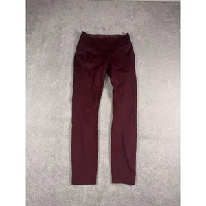 Outdoor Voices Tech Sweat Core 3 4 Leggings Womens Burgundy S Logo Mid Rise thumbnail 3