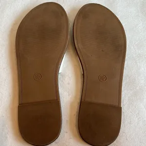 a new day white slip-on Sandals thumbnail 5