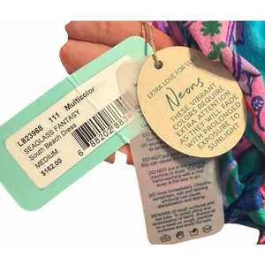 New Luli Fama SEAGLASS FANTASY South Beach Dress Multicolor Coverup Vibrant thumbnail 5