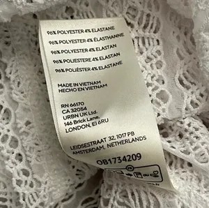 Free People On the Road Twisted Lace Top in White Size Medium New thumbnail 5