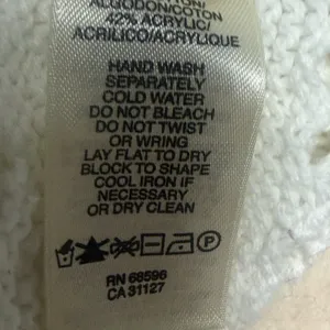 DKNY Cream Knit Cardigan thumbnail 6