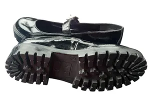 Mix No. 6 black Patent Mary Jane Lugged Shoes 7.5 thumbnail 2