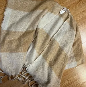 Free people Hampton plaid tassel poncho thumbnail 3