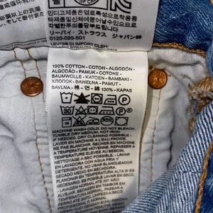 Levi's 501‎ Womens High Rise Button Fly Distressed Skinny Denim Jeans Blue Sz 24 thumbnail 9