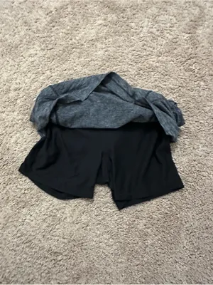 Athleta Excursion Skort Skirt Women's Size Small Pull On Charcoal Gray Pockets thumbnail 11