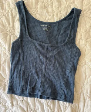 Dark Blue American Eagle Tank Top thumbnail 1