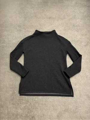 FreeFly Bamboo Thermal Fleece Mockneck Long Sleeve Sweatshirt thumbnail 2