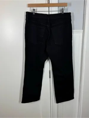 Madewell The Petite Longline Straight‎ Jean in Black Frost Size 31 P NWT thumbnail 3