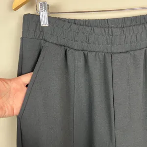 Old Navy Pants Women L Tall Black Dynamic Fleece High Rise Wide Leg Sweat Lounge thumbnail 5