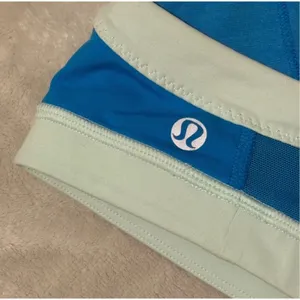 Lululemon Run Sprint Sports Bra Beach Blanket Blue Medium Support Racerback 6 thumbnail 5