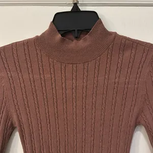 Abercrombie Women's Mockneck Mini Sweater Dress thumbnail 4