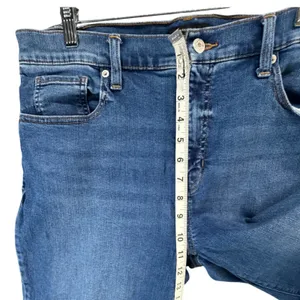 Banana Republic Cropped Wide Leg Jeans Women 32 Medium Wash Denim Modern Classic thumbnail 6
