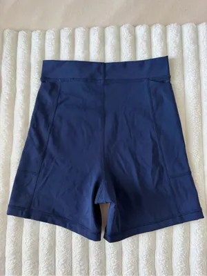 Aerie High-Waist Navy Women’s Active Shorts thumbnail 4