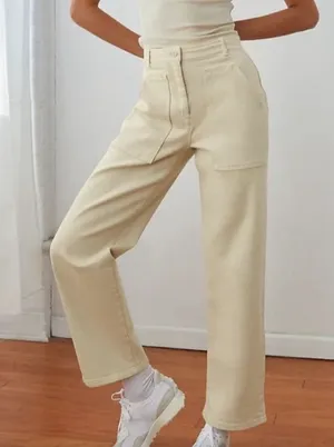 Aritzia Wilfred modern cargo pant in gd birch thumbnail 1