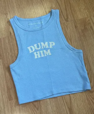 Dump Him Aeropostale Tank thumbnail 1